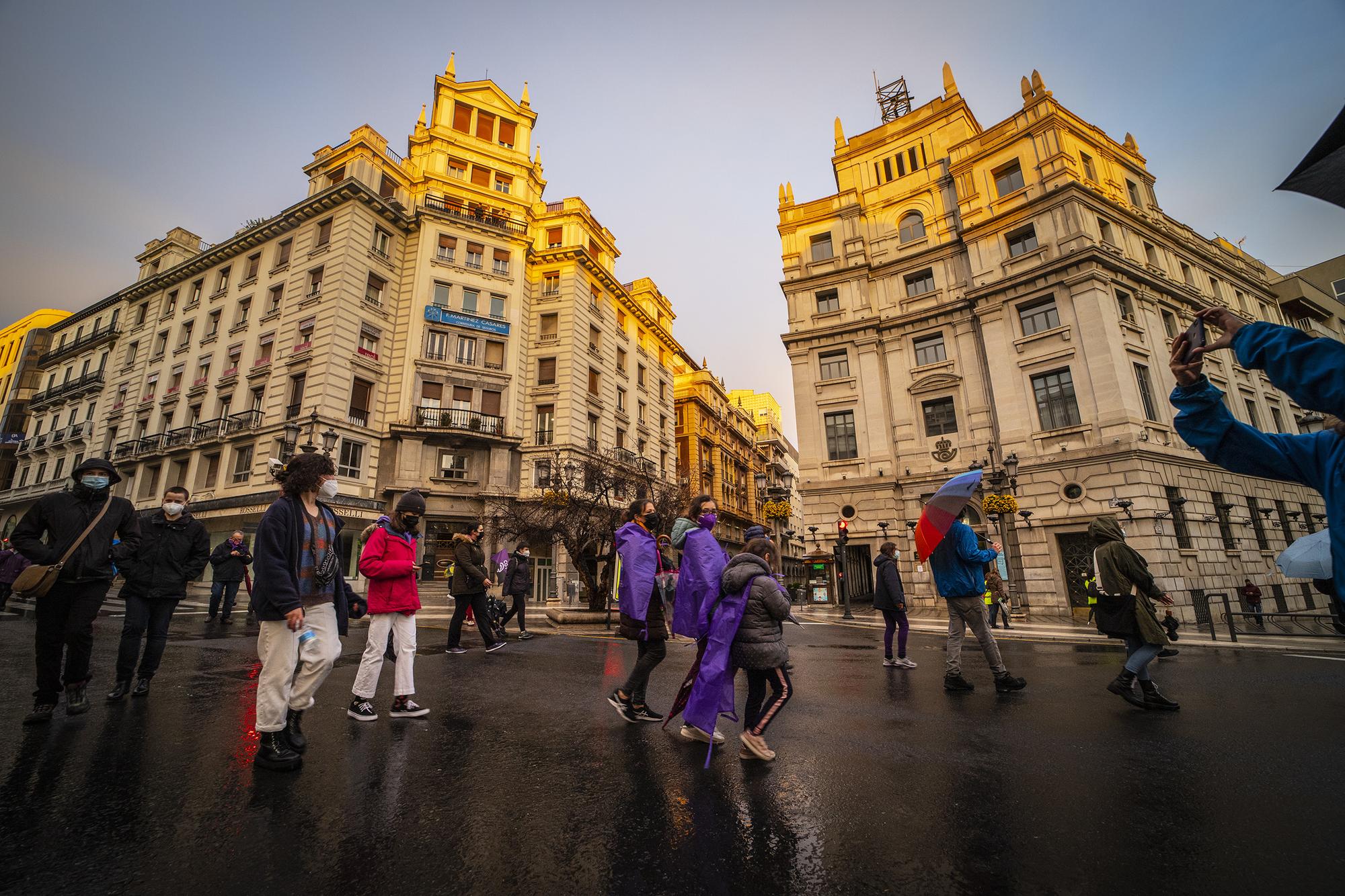 Manifestaciones y concentraciones en Andalucía por motivo del 8M - 10